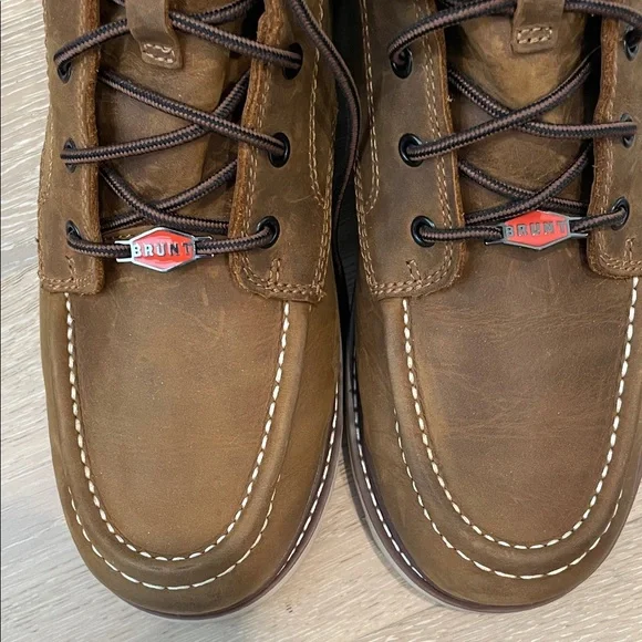 BRUNT Men's Marin Unlined Soft Toe Boots - Brown - EUC with box - Picture 7 of 12